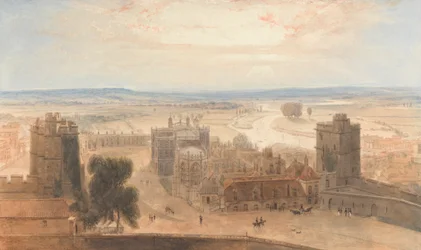Uitzicht vanaf de Ronde Toren, Windsor Kasteel