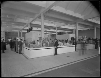 Interieur van de 95th Street Market, New York City, 22 oktober 1915