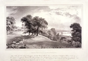 Charlton House nabij Blackheath, Greenwich, Londen, c. 1830