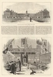 Het Koninklijk Militair Hospitaal in Chelsea