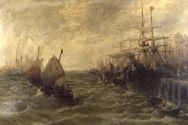 Winderige Dag, Peel Haven, Isle of Man
