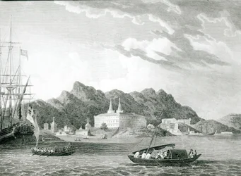 Haven van Rio de Janeiro, met het Benedictijnse klooster