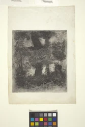 Landschap met Faun en Vijver (Gereflecteerd Landschap)