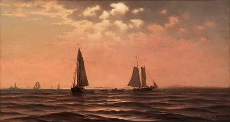 Middag op Saco Bay, Kust van Maine
