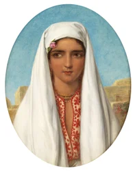 Een Oosterse Schoonheid, 1862