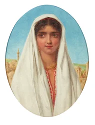 Portret van een Arabisch Meisje