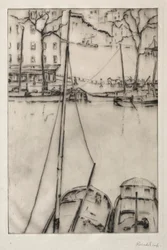 Uitzicht in Rotterdam