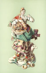 Beeld van een Herderin, Chelsea