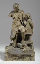 Maquette voor Joshua Reynolds met Kind