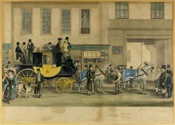 De Blenheim, Vertrekkend van het Star Hotel, Oxford