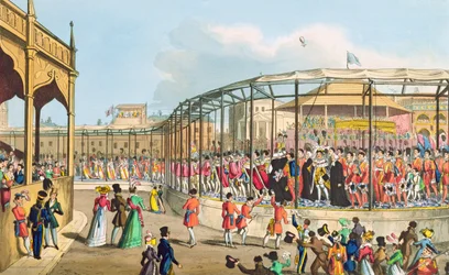 Kroningsprocessie van George IV, 1821