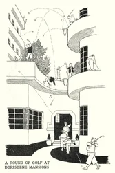Een rondje golf bij Dorisdene Mansions