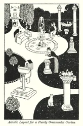 Artistieke Indeling voor een Puur Sierlijke Tuin