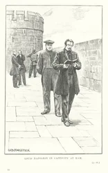 Louis Napoleon in gevangenschap in Ham