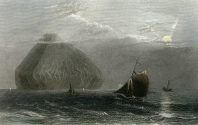 Ailsa Craig, gegraveerd door J. T. Willmore