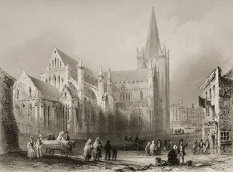 Exterieur van de St. Patrick