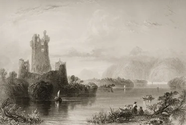 Ross Castle, Killarney, County Kerry, uit 