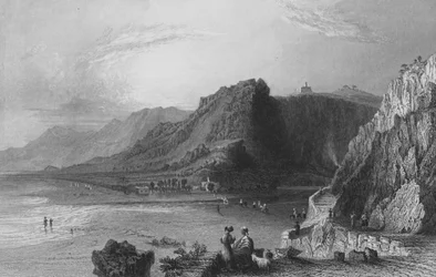 De Nahr-el-Kelb, of Rivier van de Hond, die de patriarchaten van Jeruzalem en Antiochië scheidt