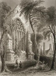 Youghal Abbey, County Cork, Ierland, uit 