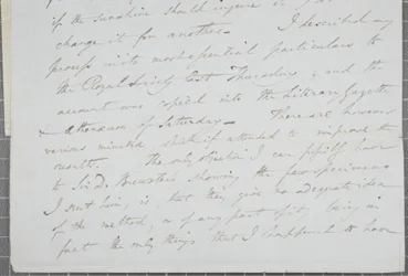 Ondertekende brief van William Henry Fox Talbot aan James David Forbes