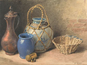 Stilleven met een Gemberpot