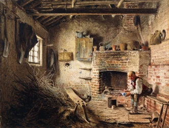 Het ontbijt van de houthakkers, ca. 1832-1834
