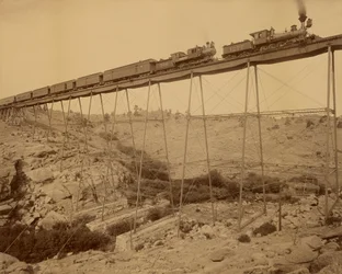 Dale Creek Brug, Union Pacific Spoorweg