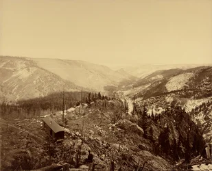 Los Pinos Valley, kijkend naar het oosten