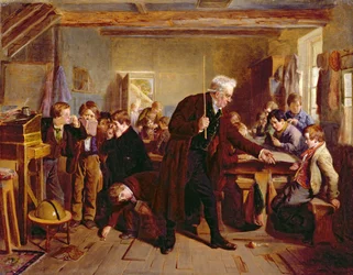De dorpsschool, 1857