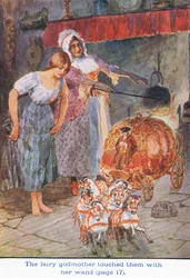 De Goede Fee raakte hen aan met haar Toverstok, Assepoester, 1925