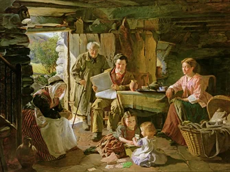 Interieur van een Cottage