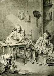 Twee schildersjongens