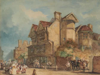 Oude huizen, High Street, Rochester