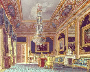 De Blauwe Fluwelen Kamer, Carlton House uit Pyne