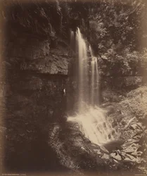 Glen Onoko, Onoko-watervallen, ca 1895 (foto)