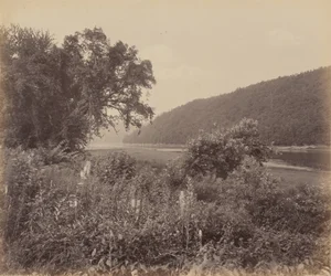De Susquehanna bij Wyalusing, ca. 1895 (foto)