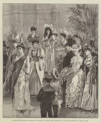 Grande Fête Française en Masque des Fleurs, in Princes