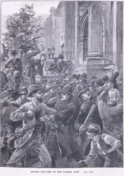 Hervormingsleiders bij de Marble Arch 1866 AD