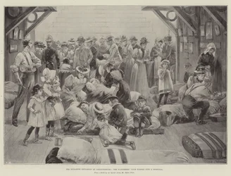 De Dynamietexplosie in Johannesburg, de Wanderers