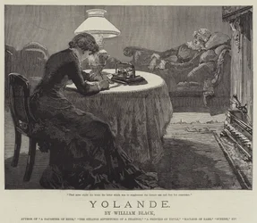 Yolande, door William Black
