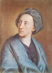 Portret van Alexander Pope (1688-1744), ca. 1739-84