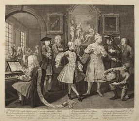De levensloop van een losbol, plaat 2