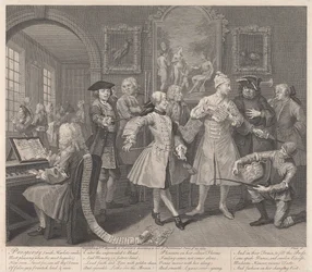 De loopbaan van een losbol, plaat 2: Zijn ontvangst