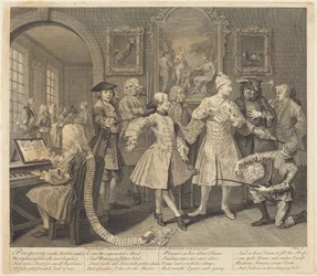 De loopbaan van een losbol: plaat 2