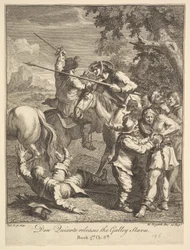 Don Quichot bevrijdt de Galeislaven