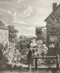 Avond. Uit: De Vier Tijdstippen van de Dag