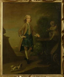 Horace Walpole, 10 jaar oud, 1727-8