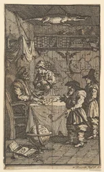 Hudibras Bezoekt Sidrophel Zeventien Kleine Illustraties voor Samuel Butlers Hudibras