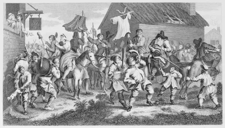 Hudibras ontmoet de Skimmington