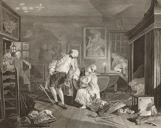 Marriage à la Mode, blad 5: The Bagnio